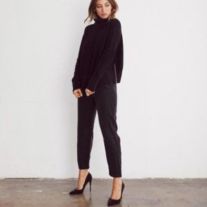 Vetta Cropped Mockneck Sweater
